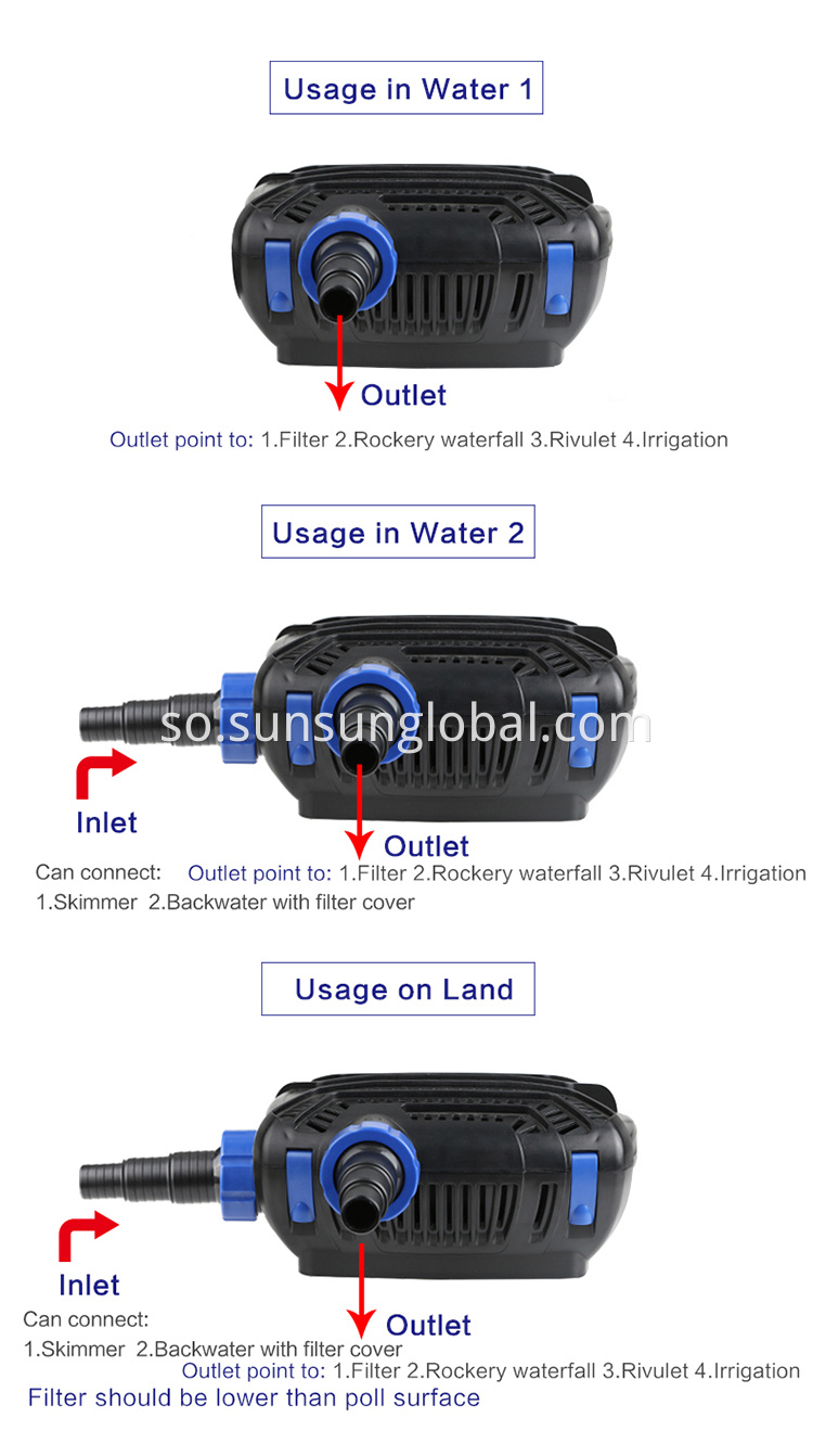 Mashiinka matoorka biyaha waraabka beeraha oo tayo sare leh